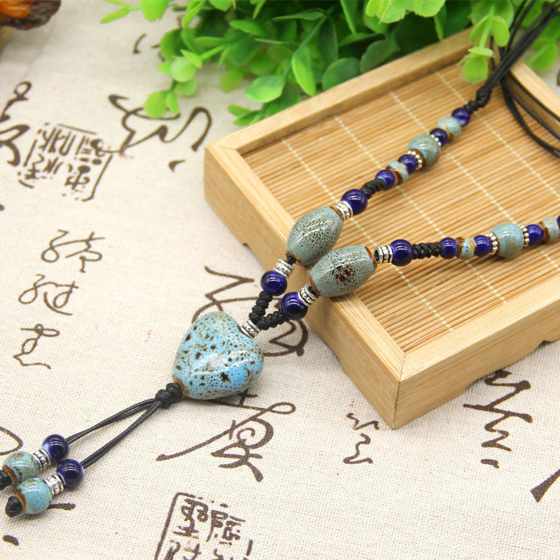 blue-turquois-handmade-heartfelt-ceramin-necklace-chain