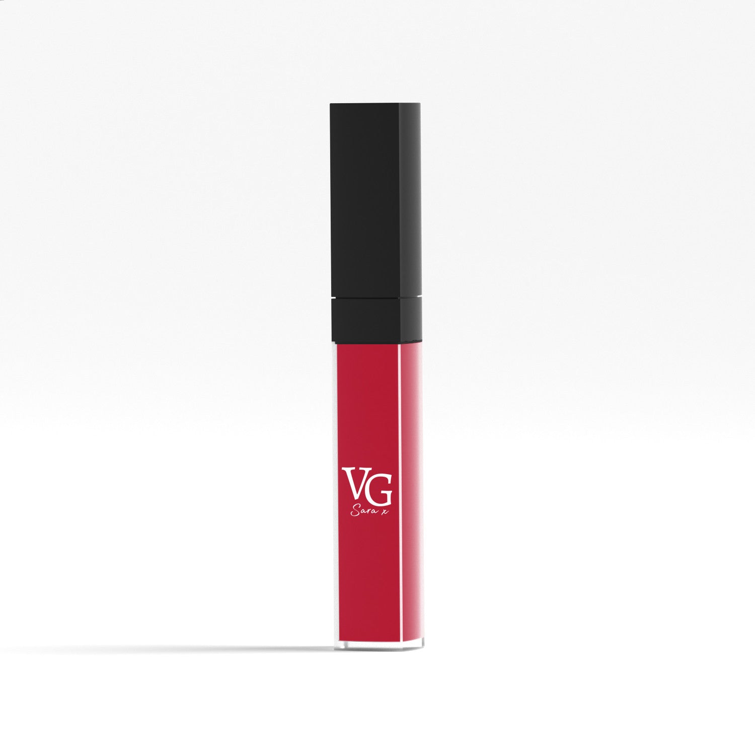 A loving red variation color shade of liquid lipstick Vg Sara x