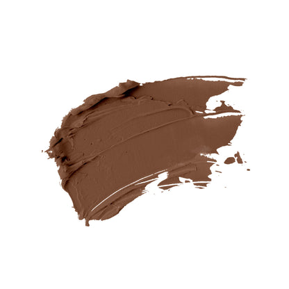Swatch of almond tone of an oil free natural non-toxic liquid foundation