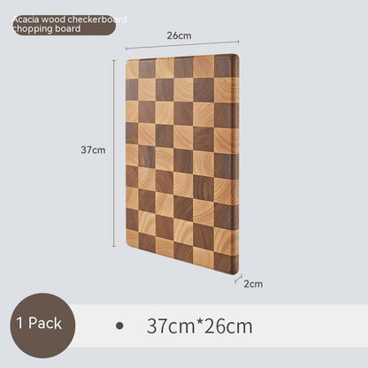 specific dimensions of one acacia wood chopping board