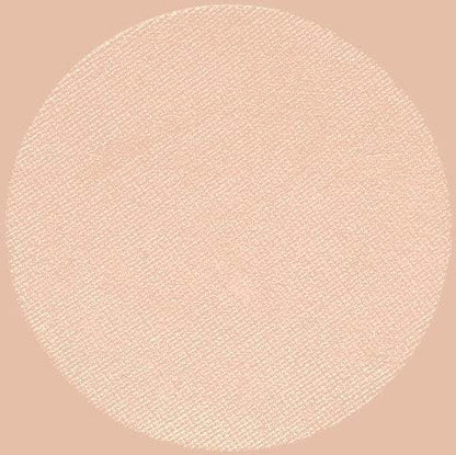 rounded swatch in a whisky color tone of a matte eyeshadow refill