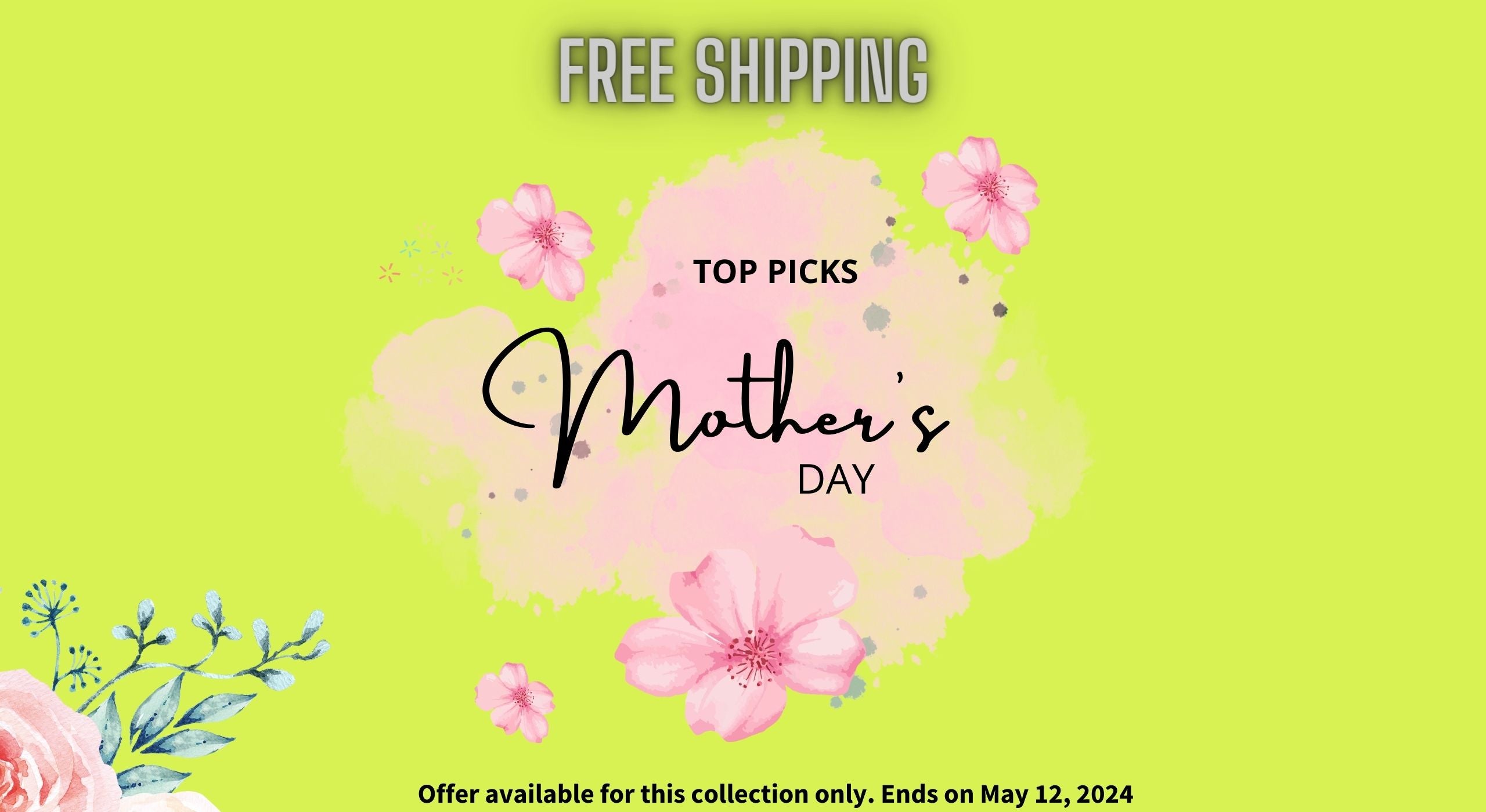 Free Shipping special offer mother's day gift choices boutique eco-responsable VG