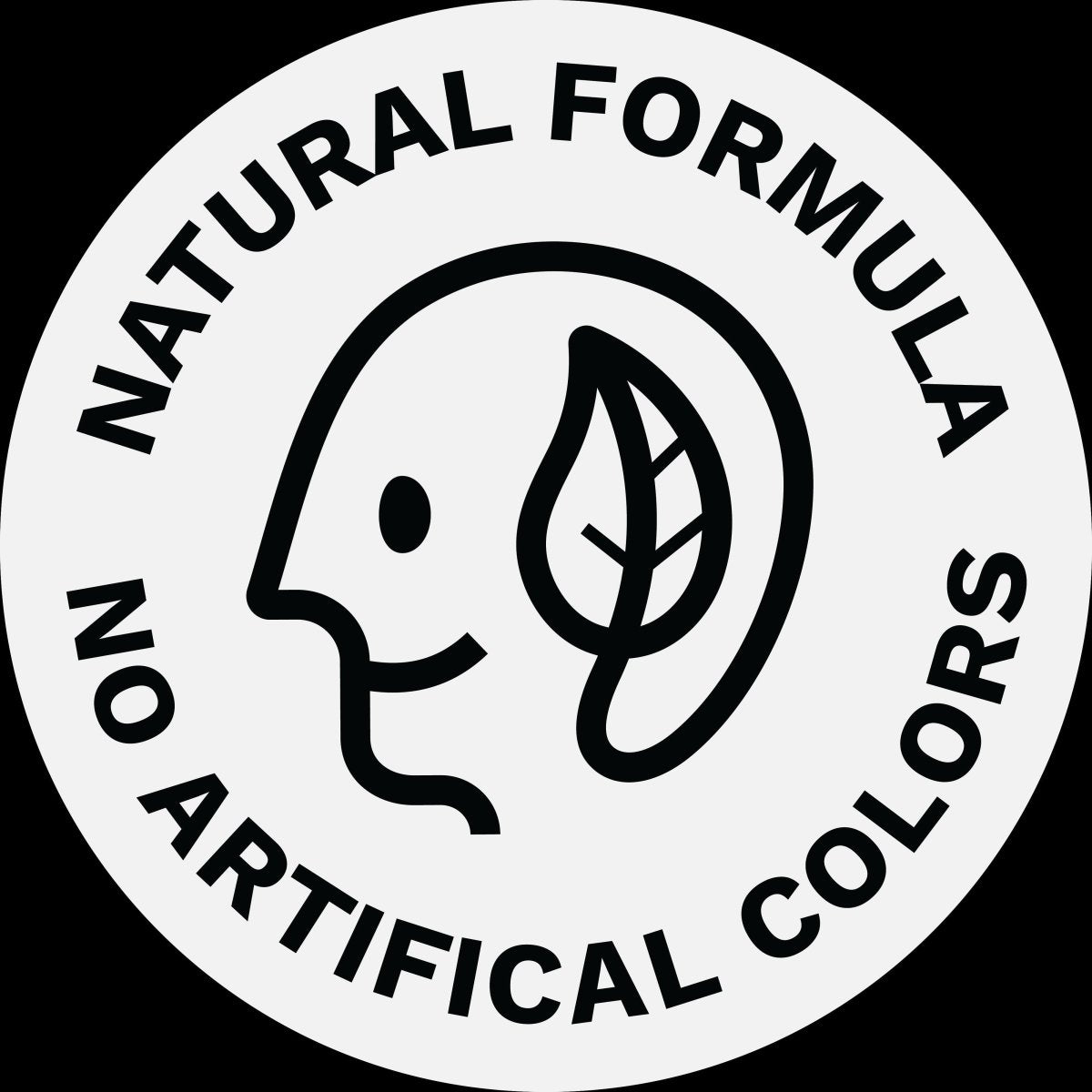 natural formula with no artificial colors