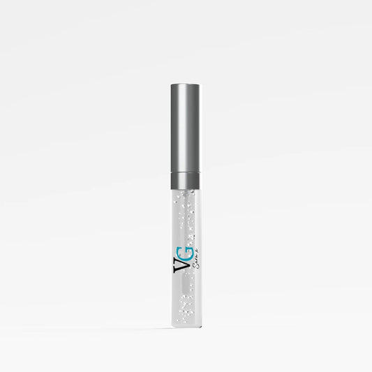 Shimmering clear Cinnamon Lip Plumper for enhancing natural lip color