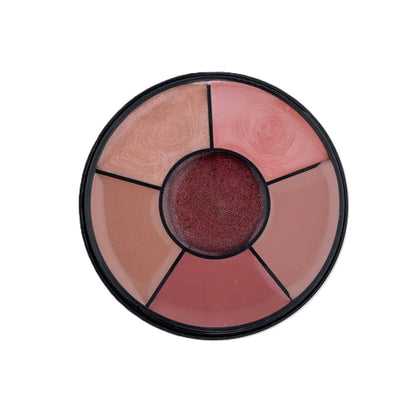 Brown colors in a wheel type color lip gloss VG Sara x