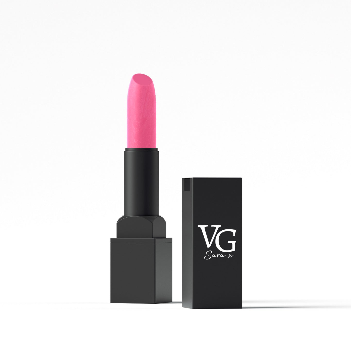 VG Cosmetics enriched lipstick with visible VG branding