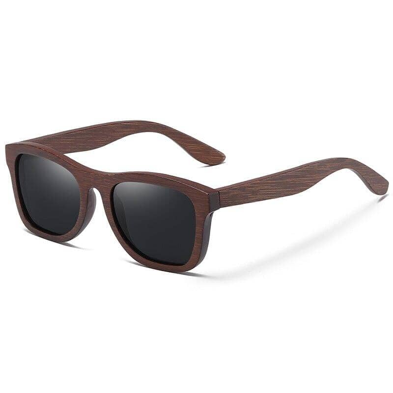 Sustainable Bamboo Retro Sunglasses with a timeless style
