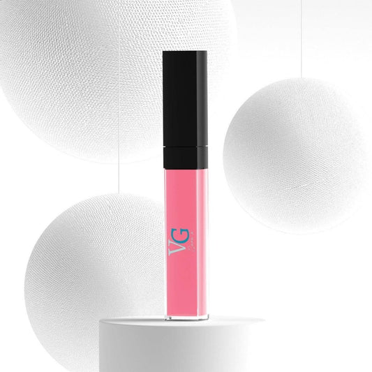 Shimmering pink lip gloss from the "Beauty Kit: The Party Queen" collection