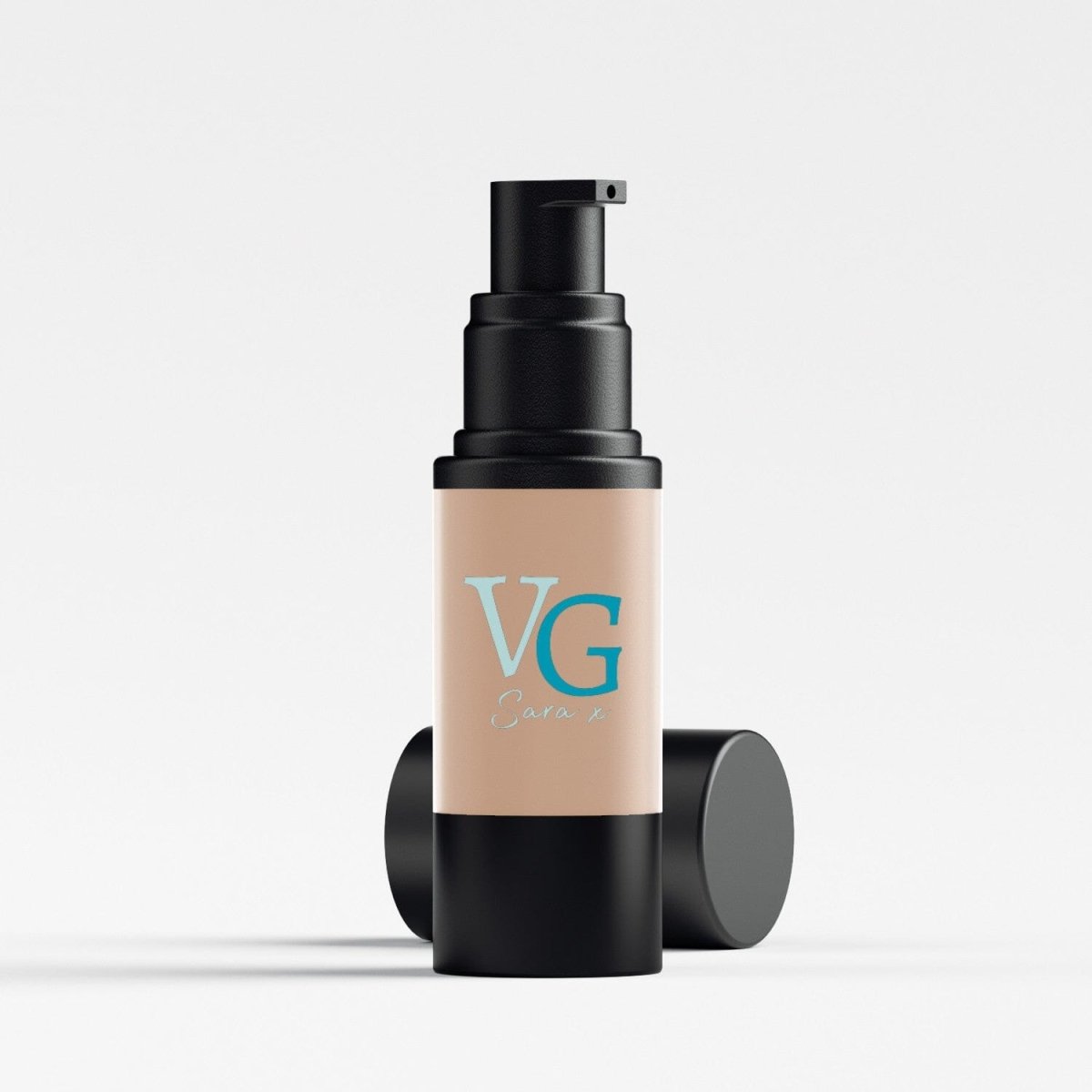 Bottle of VG Cosmetics BB Cream designed for blemish coverage