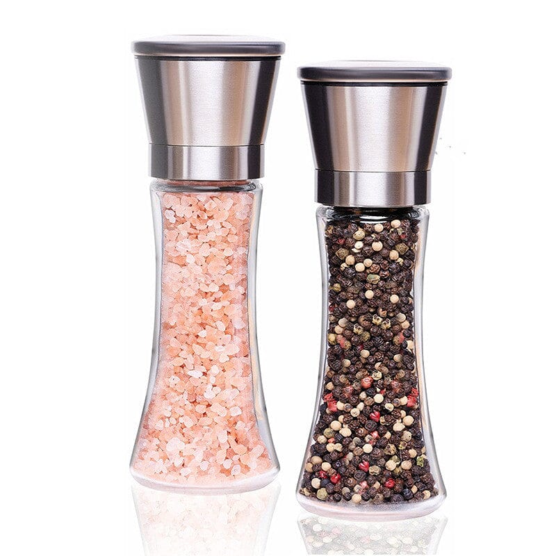 grinder stainless steel wit Himalaya Salt and pepper